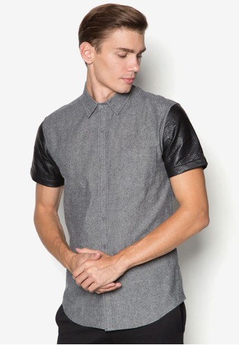QuiltedPUShortSleeveShirt�B�A���B�A��24:01QuiltedPUShortSleeveShirtNT$799NT$299�̷s���