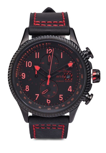 HawkerHunter皮革腕錶、錶類、錶類AVI-8HawkerHunter皮革腕錶NT$9,507NT$5,260最新折價