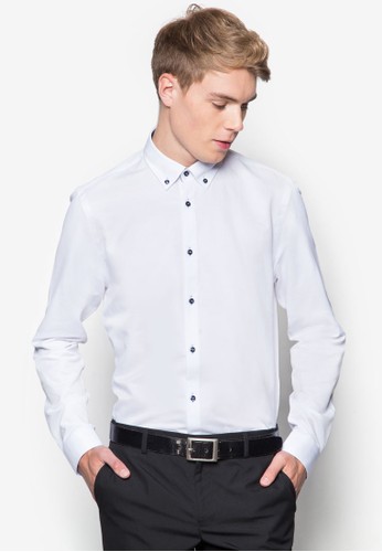 暗紋印花長袖襯衫、服飾、素色襯衫BurtonMenswearLondon暗紋印花長袖襯衫NT$1,599最新優惠