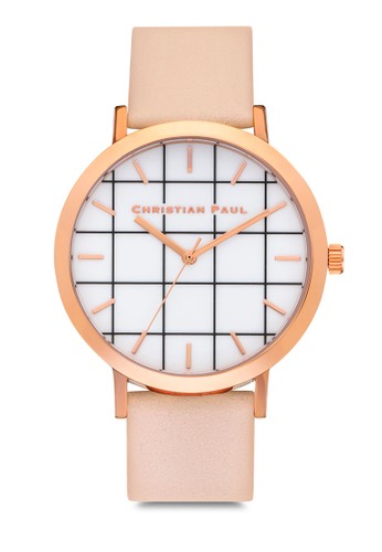 Bondi格紋手錶、錶類、皮革錶帶ChristianPaulBondi格紋手錶NT$4,500最新優惠 Bondi格紋手錶、錶類、皮革錶帶ChristianPaulBondi格紋手錶NT$4,500最新折價