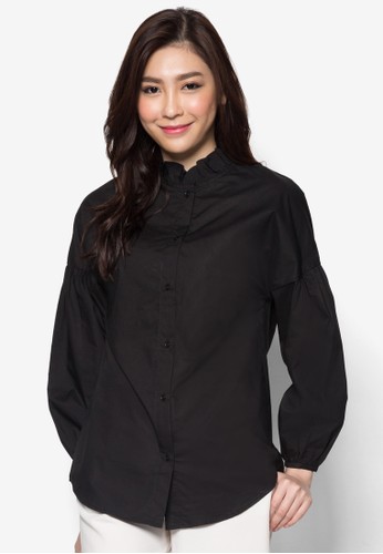 荷葉領長袖上衣、服飾、上衣KLEEaisons荷葉領長袖上衣NT$1,290NT$259最新優惠 荷葉領長袖T-shirt、服飾、上衣KLEEaisons荷葉領長袖上衣NT$1,290NT$259最新折價