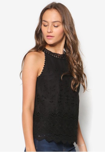 BlackEmbroideryShell、服飾、服飾MissSelfridgeBlackEmbroideryShellNT$1,679最新折價