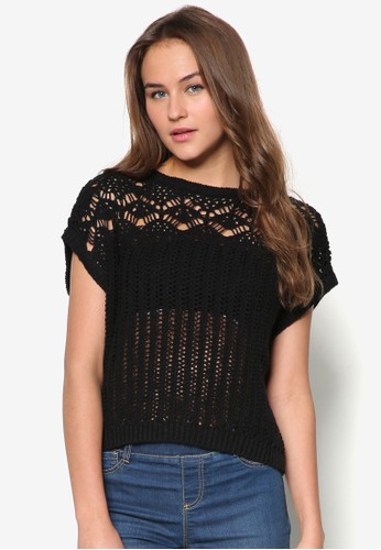 鉤花短袖T-shirt、服飾、服飾MissSelfridge鉤花短袖上衣NT$1,750NT$976最新折價