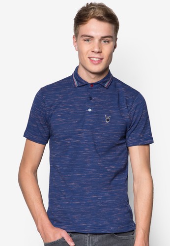 條紋邊飾混色POLO衫、服飾、Polo衫Playboy條紋邊飾混色POLO衫NT$999最新優惠 條紋邊飾混色POLO衫、服飾、Polo衫Playboy條紋邊飾混色POLO衫NT$999最新折價