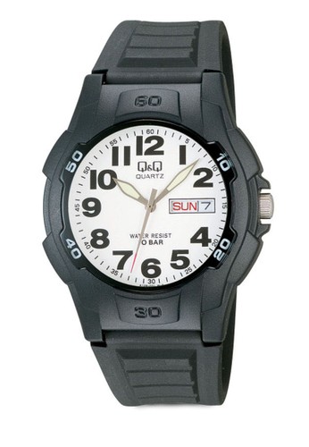 Q&Q撞色日期指針手錶、錶類、其它錶帶Q&QbyCitizenQ&Q撞色日期指針手錶NT$949最新優惠
