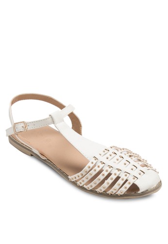 Charlotte鉚釘護趾多帶涼鞋、女鞋、鞋RubiCharlotte鉚釘護趾多帶涼鞋NT$699最新優惠 Charlotte鉚釘護趾多帶涼鞋、女鞋、鞋RubiCharlotte鉚釘護趾多帶涼鞋NT$699最新折價