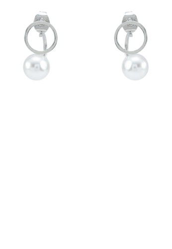 圓環珍珠垂墜耳環、飾品配件、耳環Saturation圓環珍珠垂墜耳環NT$269最新折價