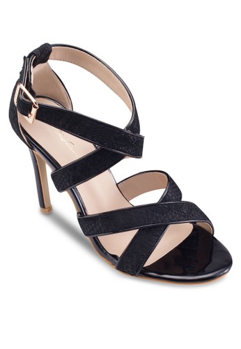 交叉帶高跟涼鞋、韓系時尚、梳妝Sidewalk交叉帶高跟涼鞋NT$849最新折價