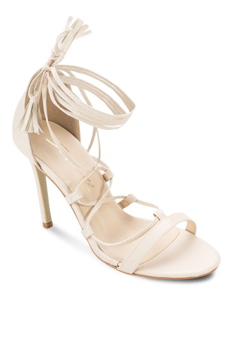 LaceUpTasselsSandalHeels、韓系時尚、梳妝SidewalkLaceUpTasselsSandalHeelsNT$849最新折價