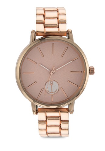 船錨圓框鍊錶、錶類、時尚型SomethingBorrowed船錨圓框鍊錶NT$599最新優惠