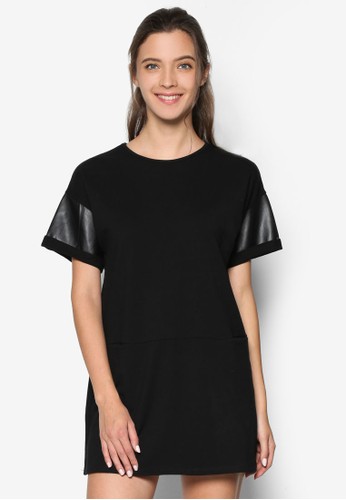 PuPiecingT-ShirtDress、服飾、洋裝SomethingBorrowedPuPiecingT-ShirtDressNT$699最新折價