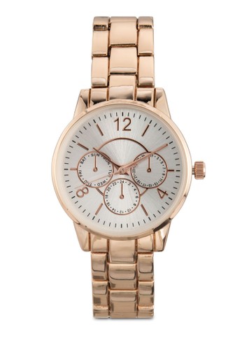 圓框金屬鍊錶、韓系時尚、梳妝SomethingBorrowed圓框金屬鍊錶NT$549最新折價