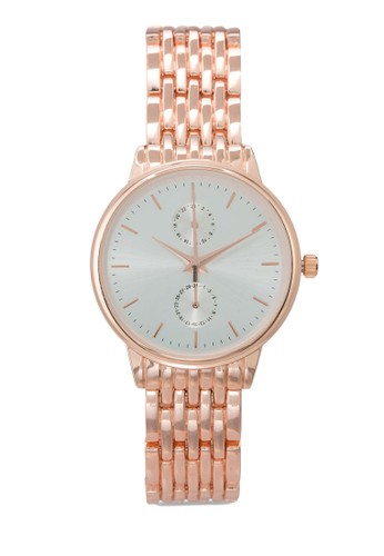三指針金屬鍊錶、錶類、不銹鋼錶帶SomethingBorrowed三指針金屬鍊錶NT$499最新折價