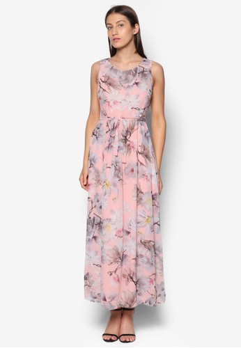 印花束腰長洋裝、 韓系時尚、 梳妝Wallis印花束腰長洋裝NT$3,480最新折價