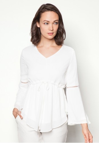 喇叭袖腰飾長袖上衣、服飾、女性服飾Zalia喇叭袖腰飾長袖上衣NT$999NT$659最新優惠 喇叭袖腰飾長袖T-shirt、服飾、女性服飾Zalia喇叭袖腰飾長袖上衣NT$999NT$659最新折價
