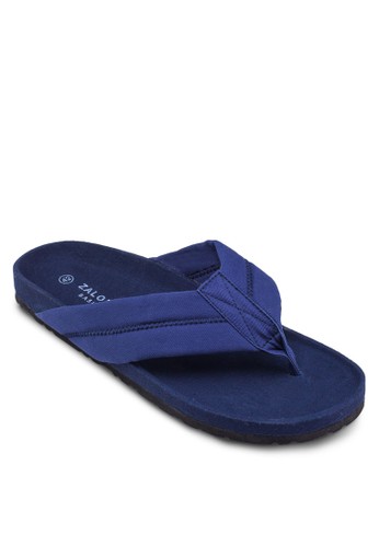 帆布夾腳拖鞋、鞋、拖鞋ZALORA帆布夾腳拖鞋NT$449最新折價