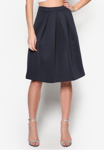 基本款褶藝短裙、 服飾、 洋裝ZALORA基本款褶藝短裙NT$999NT$499最新折價