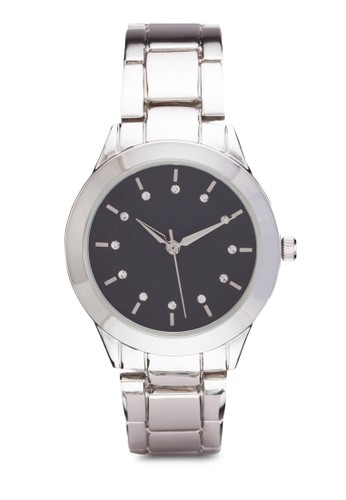 鑽石圓框鍊錶、錶類、不銹鋼錶帶ZALORA鑽石圓框鍊錶NT$599最新折價