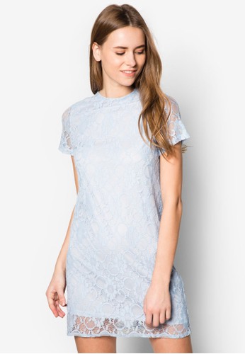 蕾絲鉤花短袖洋裝、服飾、洋裝ZALORA蕾絲鉤花短袖洋裝NT$999NT$499最新折價