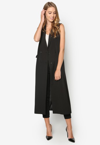 Collection雙排鈕長版無袖外套、服飾、夾克&大衣ZALORACollection雙排鈕長版無袖外套NT$1,299最新優惠 Collection雙排鈕長版無袖外套、服飾、夾克&大衣ZALORACollection雙排鈕長版無袖外套NT$1,299最新優惠