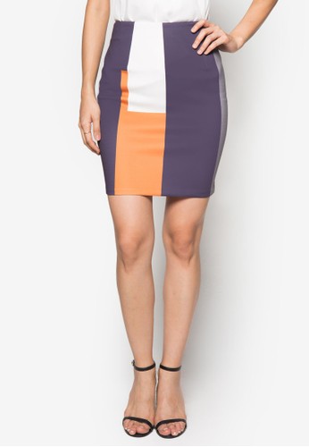色塊拼接鉛筆裙、服飾、迷你裙ZALORA色塊拼接鉛筆裙NT$699NT$399最新折價