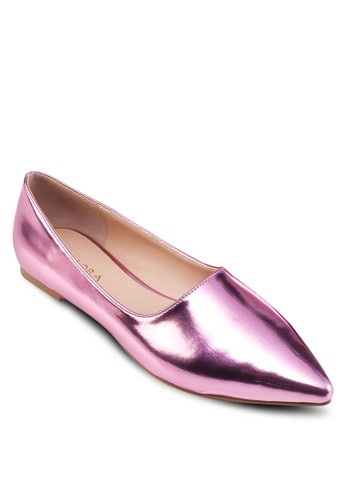 金屬亮面尖頭平底鞋、女鞋、芭蕾平底鞋ZALORA金屬亮面尖頭平底鞋NT$449最新優惠 金屬亮面尖頭平底鞋、女鞋、芭蕾平底鞋ZALORA金屬亮面尖頭平底鞋NT$449最新折價