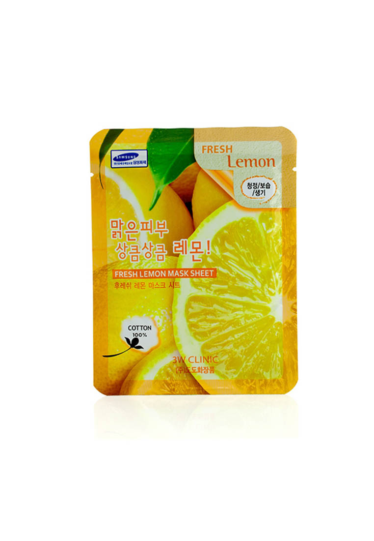 3W Clinic 3W CLINIC - 面膜 - 檸檬Mask Sheet - Fresh Lemon 10pcs