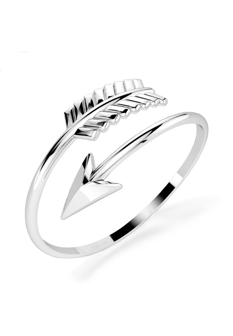 925 Signature 925 SIGNATURE Spin Arrow Fashion Ring-Silver