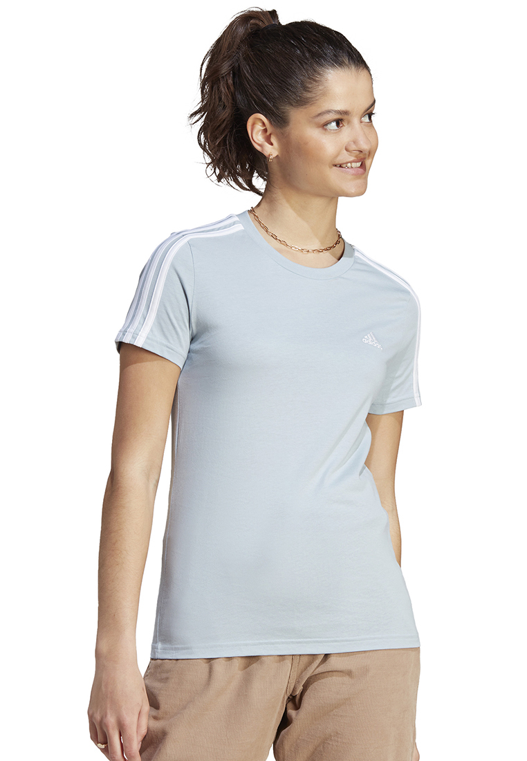 ADIDAS Essentials Slim 3-Stripes T-Shirt