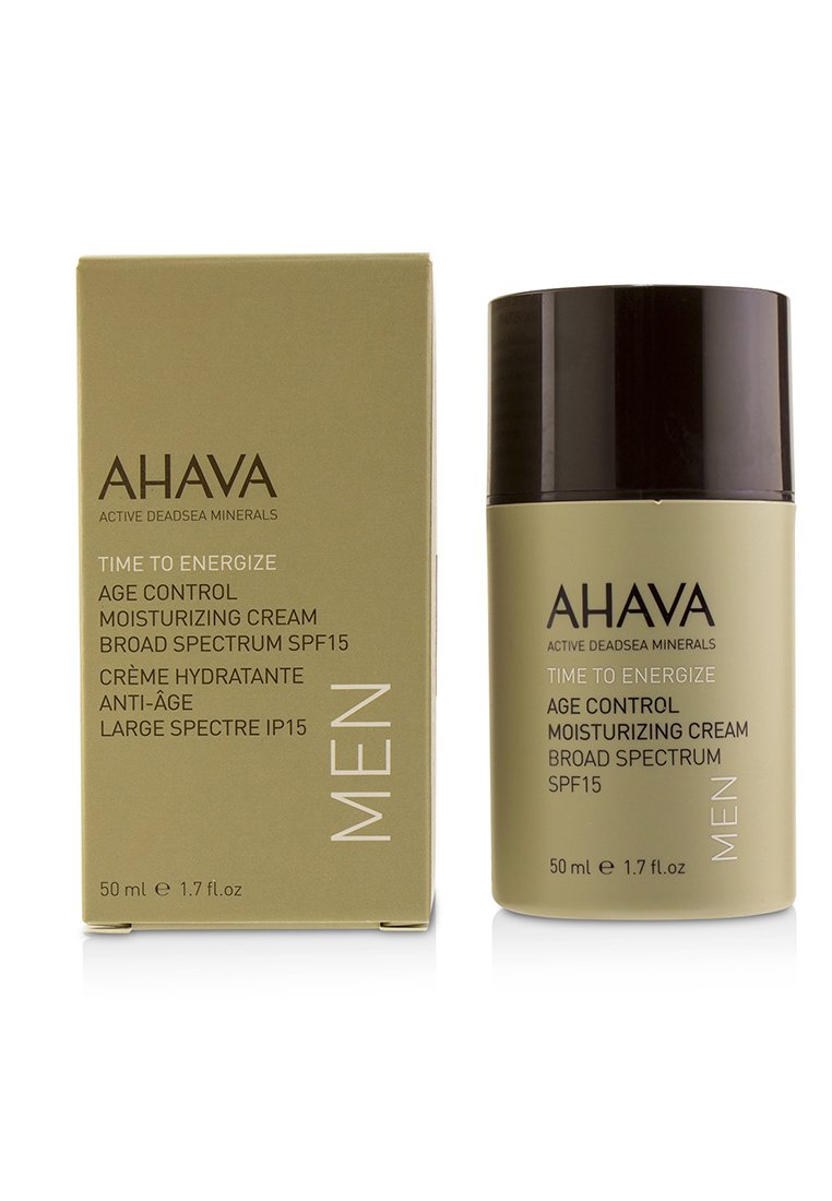 Ahava AHAVA - 男性活膚滋潤面霜SPF 15 Time To Energize Age Control Moisturizing Cream SPF 15 50ml/1.7oz