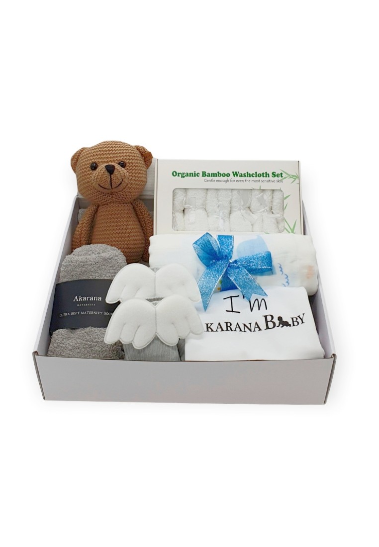 AKARANA BABY Akarana 嬰兒熊先生熊禮品盒嬰兒新生兒滿月禮物男孩