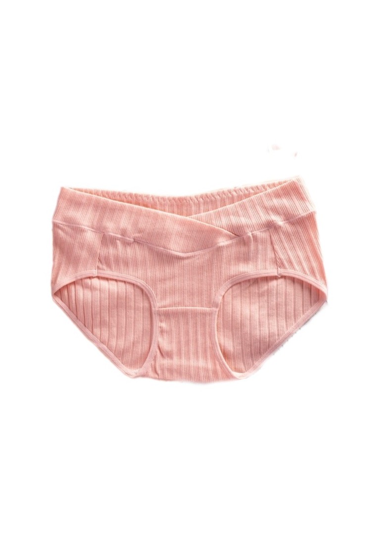 AKARANA BABY 柔軟棉質內衣產後低腰內褲（粉色）