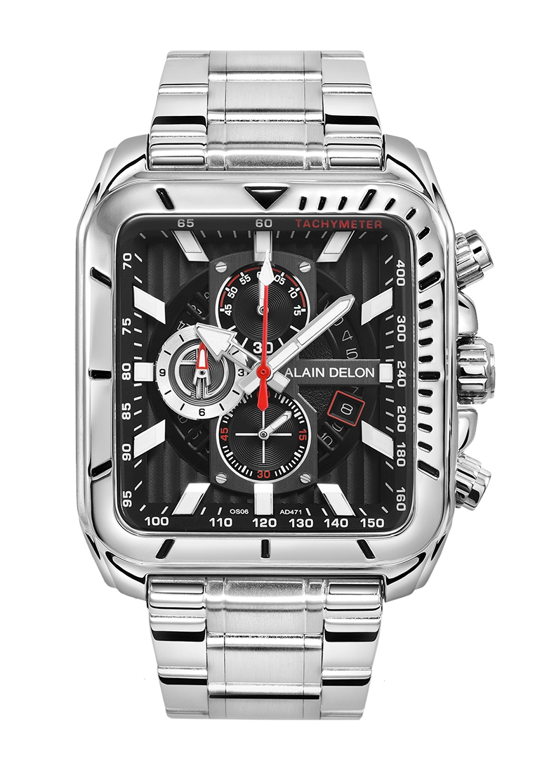 Alain Delon 男士計時碼表 雙錶帶 套裝 AD470-1332C