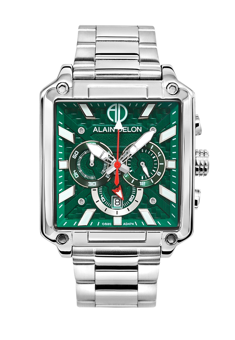 Alain Delon 男士計時碼表 雙錶帶 套裝 AD474-1392C