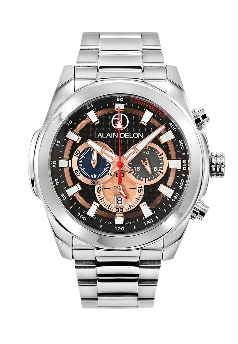 Alain Delon 男士計時碼表 雙錶帶 套裝 AD476-1332C