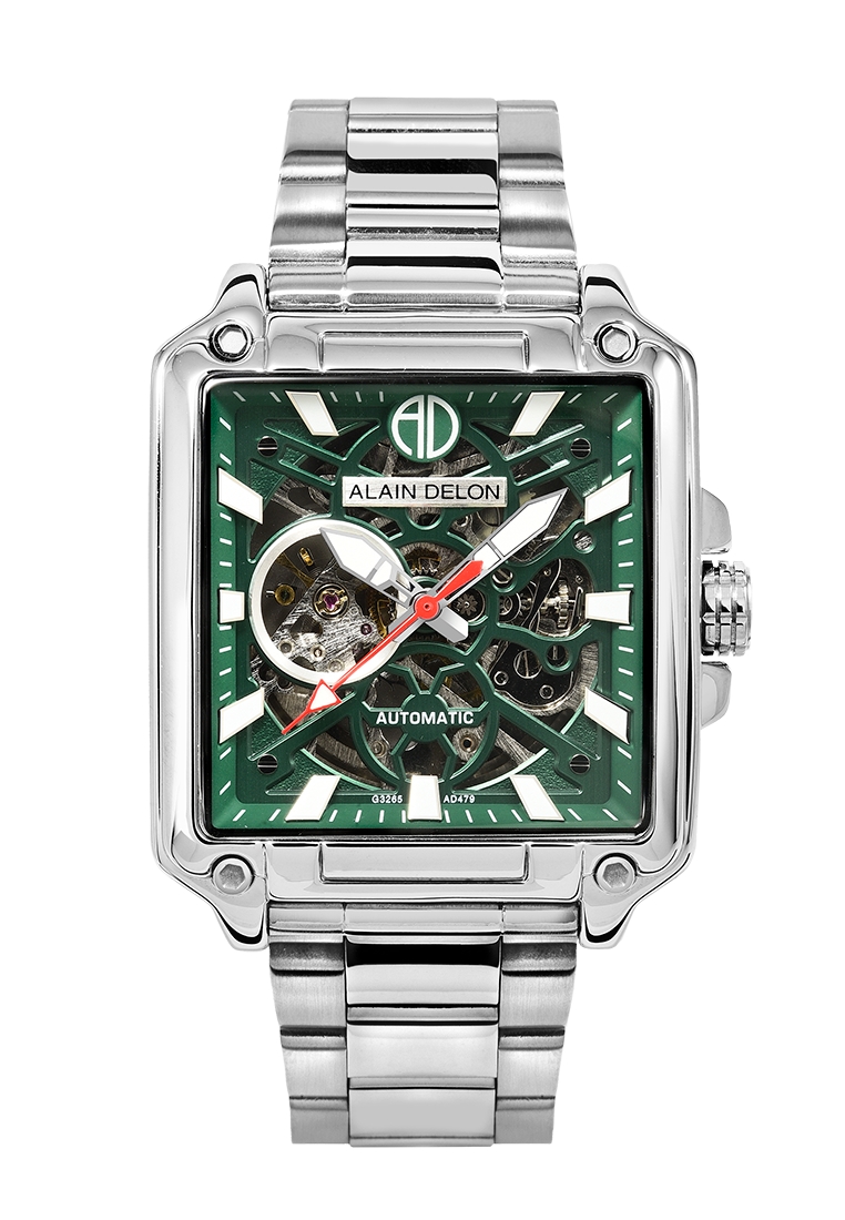 Alain Delon 男士自動腕錶 雙錶帶 套裝 AD479-1396A