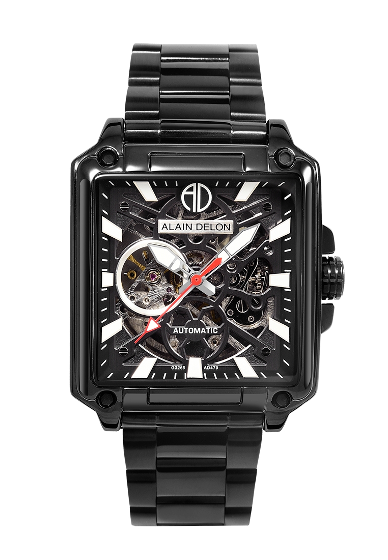 Alain Delon 男士自動腕錶 雙錶帶 套裝 AD479-1736A
