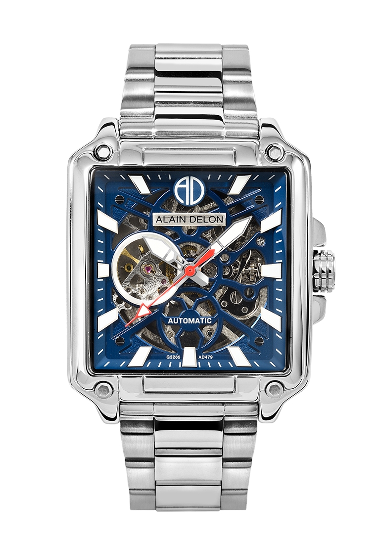 Alain Delon 男士自動腕錶 雙錶帶 套裝 AD479-1386A