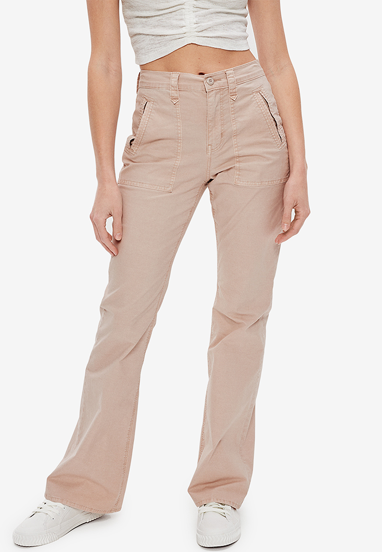 American Eagle Super High Rise Relaxed Flare Pants