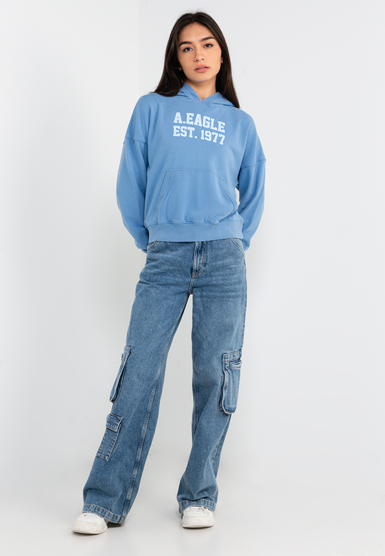 American Eagle Classic Logo Pullover Hoodie
