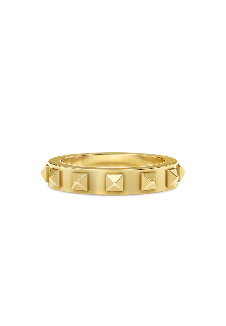Aquae Jewels Ring Rich & Bold Peaks 18K Gold - Yellow Gold - 13