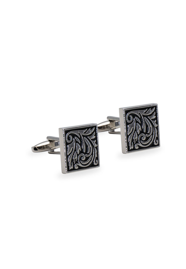 Arden Teal Barlovento III Black Gold-Tone Cufflink