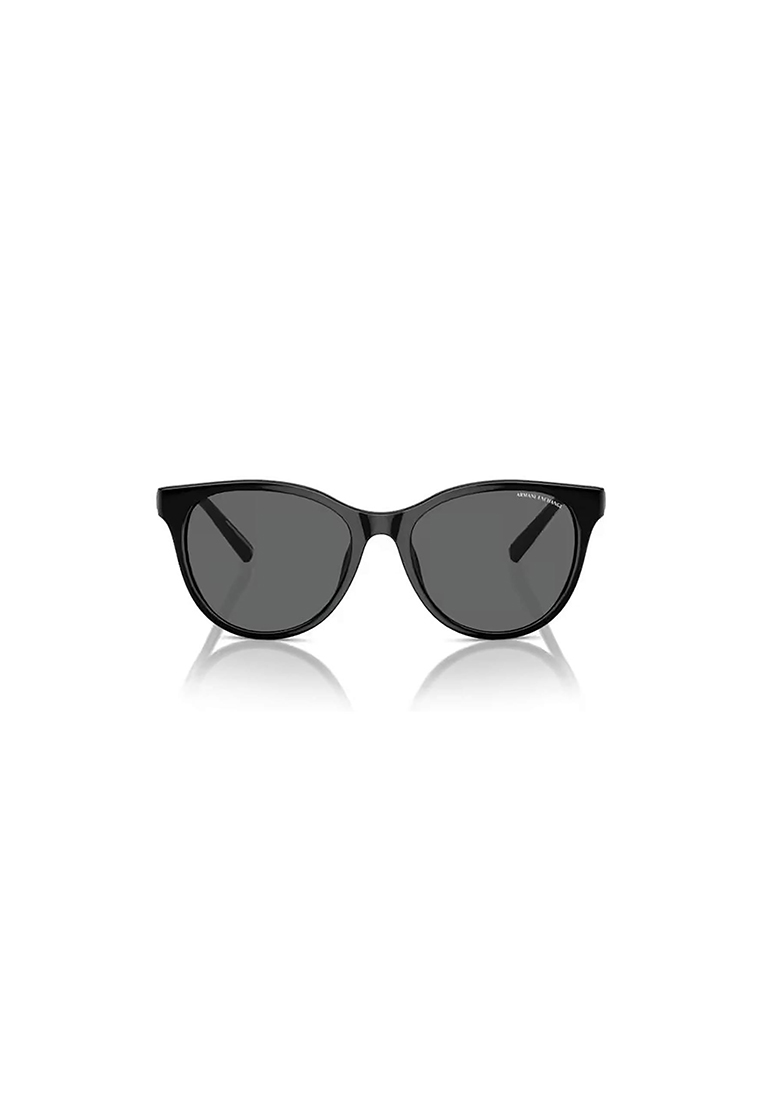 Armani Exchange Women's Cat Eye Frame Black Injected Sunglasses - AX4144SU