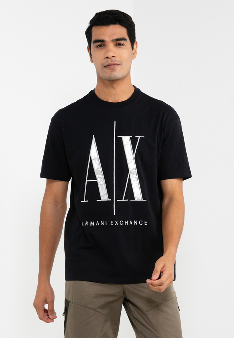 Armani Exchange 圖標標誌T恤