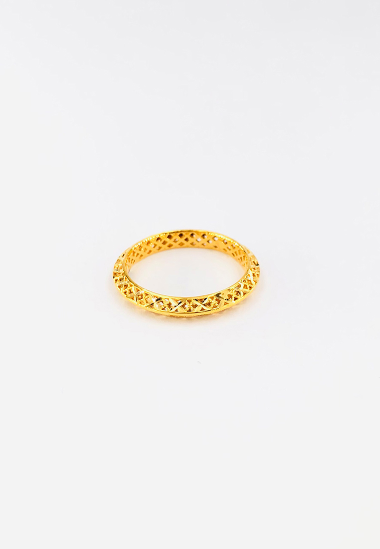 Arthesdam Jewellery 916 Gold Elegant Net Ring