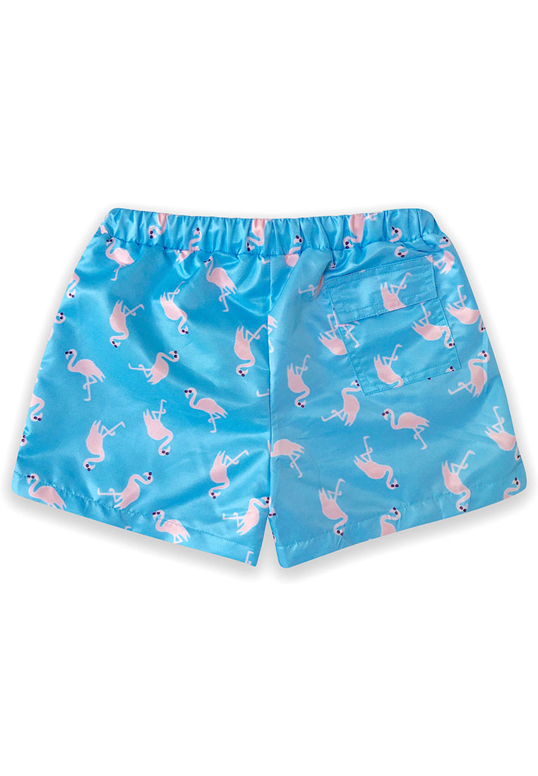 August Society Southport Boys' Swim Trunks - Flamingo