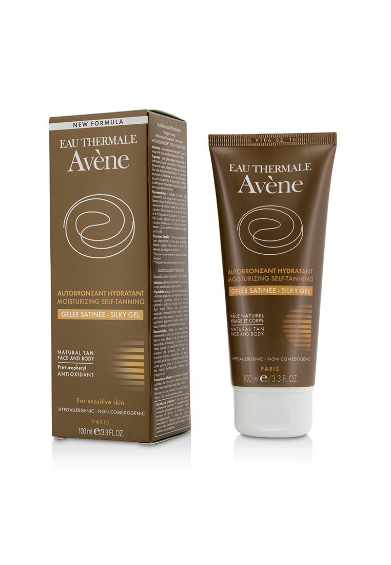 Avene AVÈNE - 臉部及身體助曬劑(適合敏感肌) Moisturizing Self-Tanning Silky Gel 100ml/3.3oz