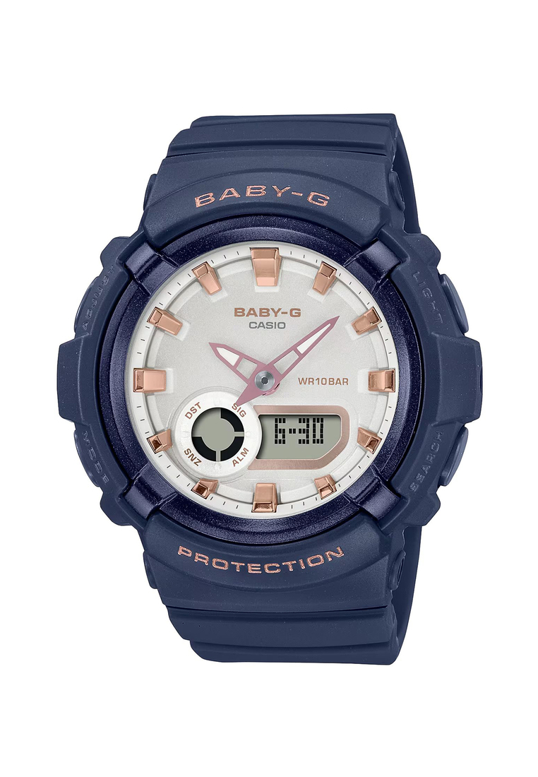 Casio Baby-G BGA-280BA-2A Women's Analog-Digital Sport Watch with Blue Resin Band