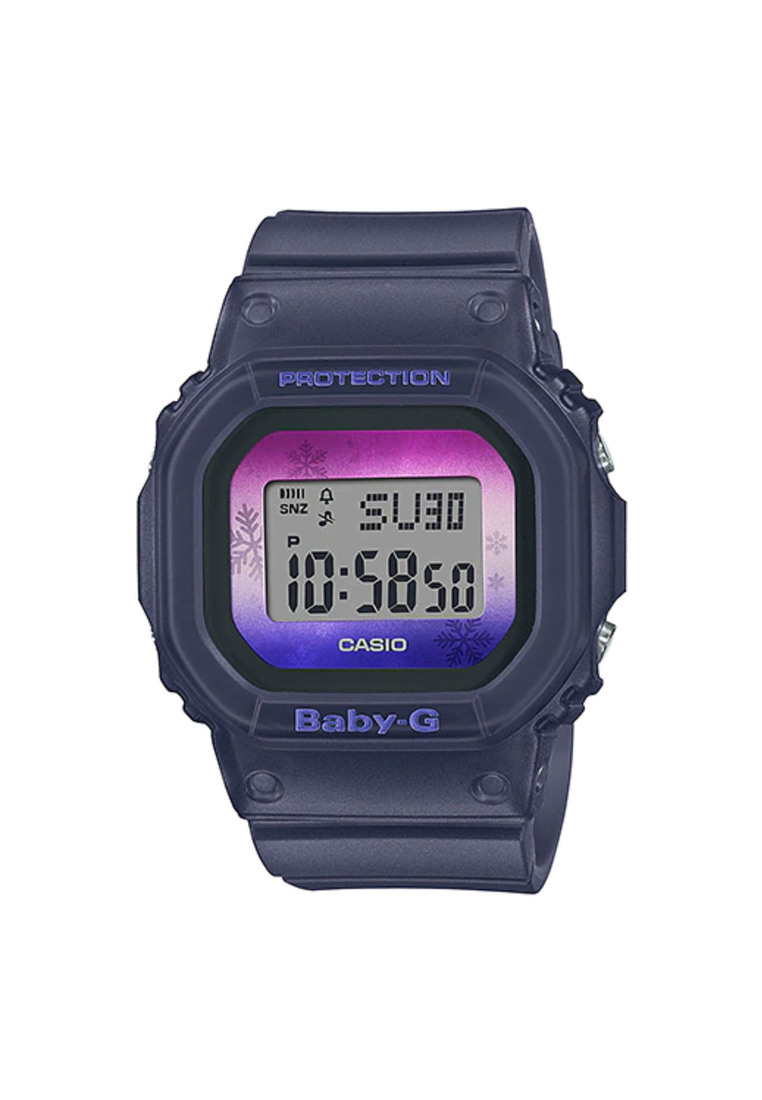 BABY-G Casio Baby-G Women's Digital Watch BGD-560WL-2 Winter Sky Series Translucent Black Resin Band Sport Watch