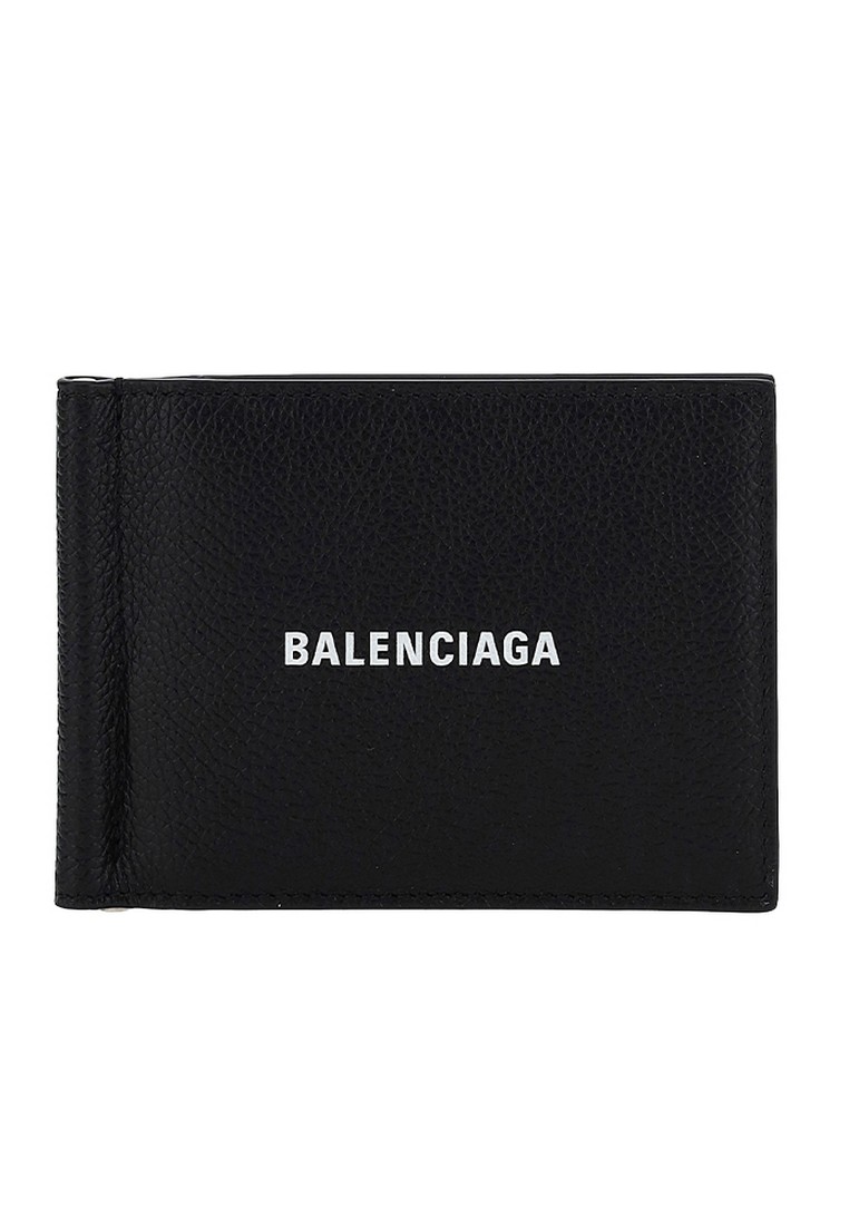 BALENCIAGA Balenciaga Money Clip Flip 兩折式皮夾(黑色)